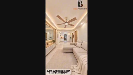 97 Aljunied Crescent, 97 Aljunied Crescent, Eunos / Geylang / Paya Lebar, 2 Bedrooms, 700 sqft, HDB Flat For Sale, by Bee 林美玲, 500291462 - PropertyGuru.com.sg