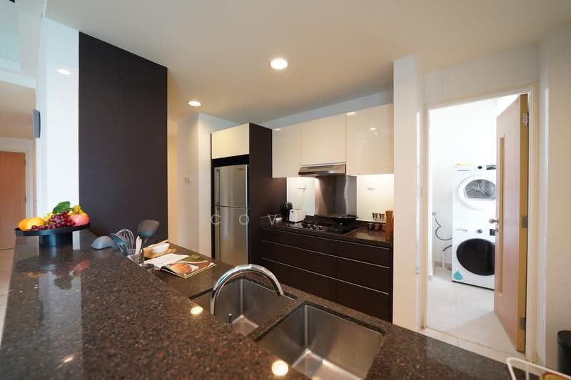 The Bayron, 49 Saint Thomas Walk, Orchard / River Valley, 1 Bedroom, 146 sqft, Condominium For Rent, by Cove, 500291480 - Kitchen - PropertyGuru.com.sg