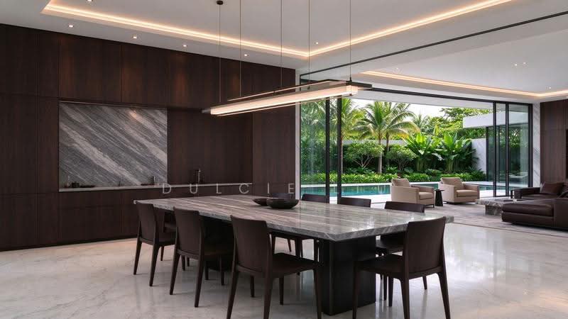 Brand New Freehold Landed at Braddell Heights Estate, Dunsfold Drive, Macpherson / Potong Pasir, 7 Bedrooms, 6,738 sqft, Detached House For Sale, by Dulcie Liu, 500291537 - Dining Room - PropertyGuru.com.sg