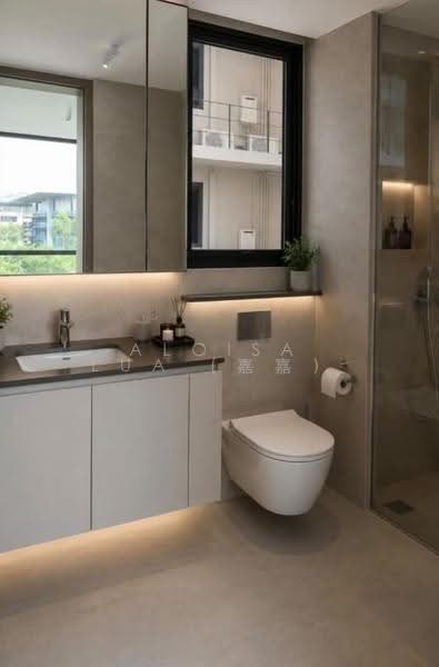 Norwood Grand, 2 Champions Way, Admiralty / Woodlands, 5 Bedrooms, 1,173 sqft, Condominium For Rent, by Aloisa Lua (嘉嘉), 500291541 - Bathroom - PropertyGuru.com.sg