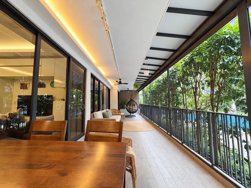 The Rainforest, 343 Choa Chu Kang Avenue 3, Dairy Farm / Bukit Panjang / Choa Chu Kang, 4 Bedrooms, 1,722 sqft, Executive Condominium For Sale, by Ong Beng Yew, 500291552 - Balcony - PropertyGuru.com.sg