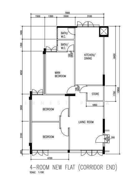 604 Ang Mo Kio Avenue 5, 604 Ang Mo Kio Avenue 5, Ang Mo Kio / Bishan / Thomson, 3 Bedrooms, 980 sqft, HDB Flat For Sale, by Ernest Phua, 500291559 - PropertyGuru.com.sg