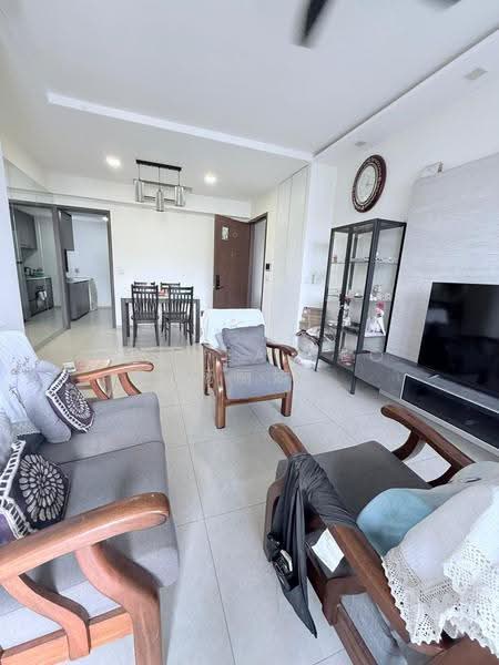 iNz Residence, 60 Choa Chu Kang Avenue 5, Dairy Farm / Bukit Panjang / Choa Chu Kang, 3 Bedrooms, 1,066 sqft, Condominium For Rent, by Anthea Yeo 杨丽娇, 500291625 - Living Room - PropertyGuru.com.sg