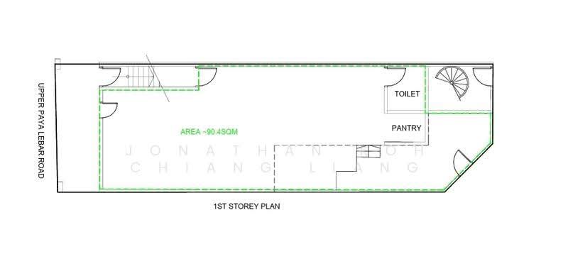 17x Upper Paya Lebar Road, Upper Paya Lebar Road, Hougang / Punggol / Sengkang, 1,343 sqft, Shop / Shophouse For Rent, by Jonathan Koh Chiang Liang, 500291627 - Toilet - CommercialGuru.com.sg
