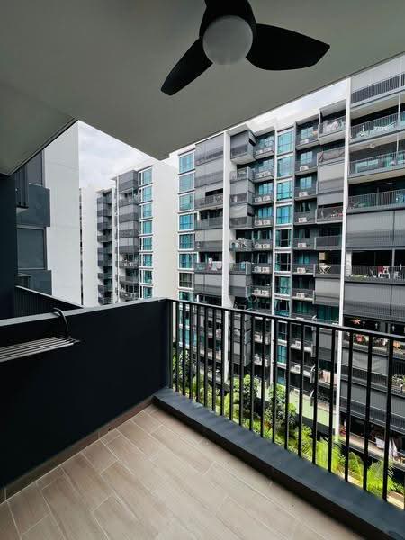 Treasure at Tampines, 57 Tampines Lane, Pasir Ris / Tampines, 1 Bedroom, 463 sqft, Condominium For Rent, by Eric Toh, 500291637 - Balcony - PropertyGuru.com.sg