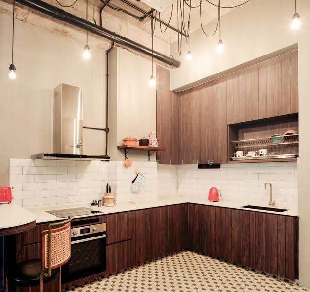The Sunflower, 10 Lorong 28 Geylang, Eunos / Geylang / Paya Lebar, 3 Bedrooms, 1,679 sqft, Apartment For Rent, by Hou Yating, 500291654 - Kitchen - PropertyGuru.com.sg