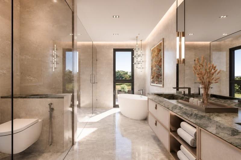 Brand New Detached at Bukit Teresa, Bukit Teresa Close, Harbourfront / Telok Blangah, 7 Bedrooms, 10,000 sqft, Detached House For Sale, by Alan Lin, 500291677 - Bathroom - PropertyGuru.com.sg