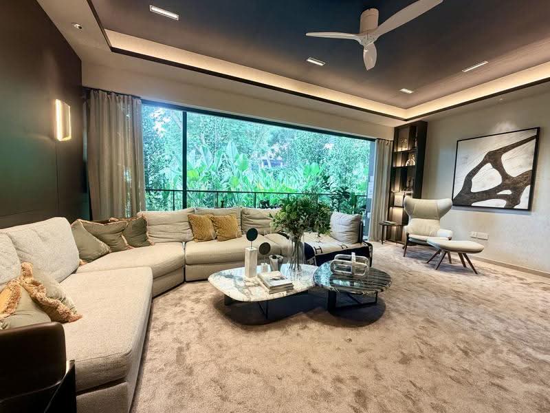 Terra Hill, 18 Yew Siang Road, Buona Vista / West Coast / Clementi New Town, 4 Bedrooms, 1,894 sqft, Condominium For Sale, by Evon Ng, 500291681 - Living Room - PropertyGuru.com.sg