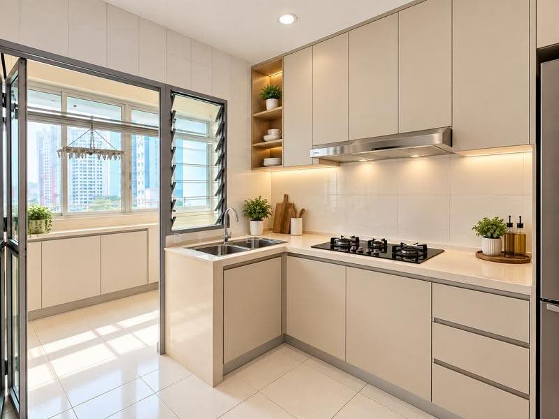 5A Upper Boon Keng Road, 5A Upper Boon Keng Road, Eunos / Geylang / Paya Lebar, 2 Bedrooms, 721 sqft, HDB Flat For Sale, by Belle Lee, 500291806 - Kitchen - PropertyGuru.com.sg