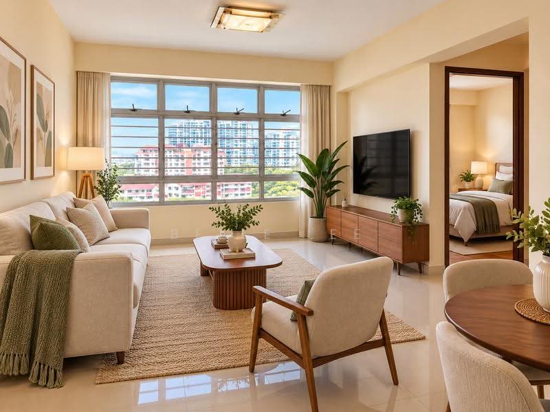 5A Upper Boon Keng Road, 5A Upper Boon Keng Road, Eunos / Geylang / Paya Lebar, 2 Bedrooms, 721 sqft, HDB Flat For Sale, by Belle Lee, 500291806 - Living Room - PropertyGuru.com.sg