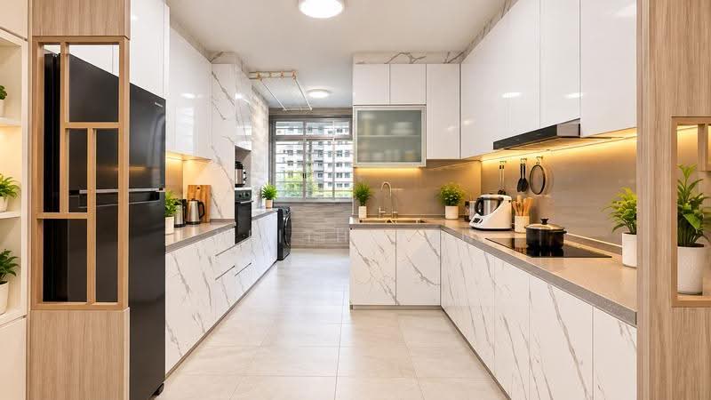 421 Choa Chu Kang Avenue 4, 421 Choa Chu Kang Avenue 4, Dairy Farm / Bukit Panjang / Choa Chu Kang, 3 Bedrooms, 1,120 sqft, HDB Flat For Sale, by Keith Tan, 500291838 - Kitchen - PropertyGuru.com.sg