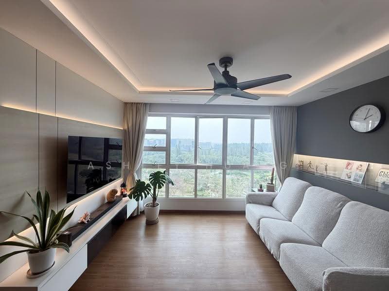 670B Edgefield Plains, 670B Edgefield Plains, Hougang / Punggol / Sengkang, 3 Bedrooms, 1,001 sqft, HDB Flat For Sale, by Ashley Huang, 500291871 - Living Room - PropertyGuru.com.sg
