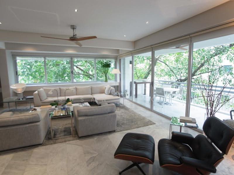 Jervois View Rare!! Exclusive Small Devt Near Orchard/ Grange/ River Valley 3+1, Nearby Jervois Road, Cable Road, Tanglin / Holland / Bukit Timah, 3 Bedrooms, 2,500 sqft, Condominium For Rent, by Susan Prior, 500291895 - Living Room - PropertyGuru.com.sg