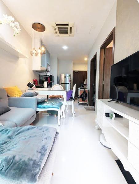 Parc Rosewood, 71 Rosewood Drive, Admiralty / Woodlands, 1 Bedroom, 506 sqft, Condominium For Rent, by Desmond Tan, 500291907 - Living Room - PropertyGuru.com.sg