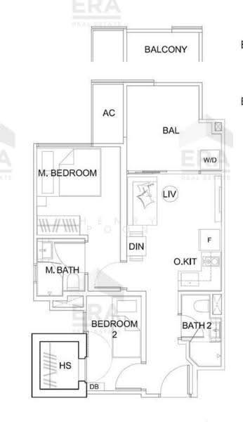 Uptown @ Farrer, 2 Perumal Road Singapore, Farrer Park / Serangoon Rd, 2 Bedrooms, 538 sqft, Condominium For Sale, by Henry Poon, 500291947 - PropertyGuru.com.sg