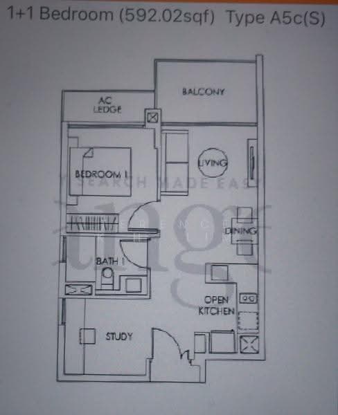Bedok Residences, 26 Bedok North Drive, Bedok / Upper East Coast, 1 Bedroom, 592 sqft, Condominium For Sale, by Terence K.H. Lim, 500291957 - PropertyGuru.com.sg