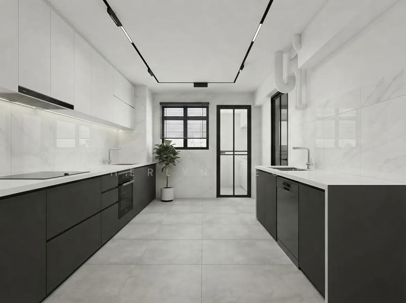 164 Stirling Road, 164 Stirling Road, Alexandra / Commonwealth, 3 Bedrooms, 710 sqft, HDB Flat For Sale, by Sherlyn Neoh, 500291974 - Kitchen - PropertyGuru.com.sg