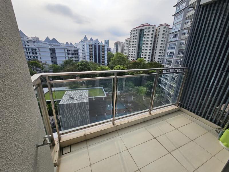 The Scala @ Lorong Chuan, 134 Serangoon Avenue 3, Hougang / Punggol / Sengkang, 1 Bedroom, 474 sqft, Condominium For Rent, by Billy Chen, 500291993 - Balcony - PropertyGuru.com.sg