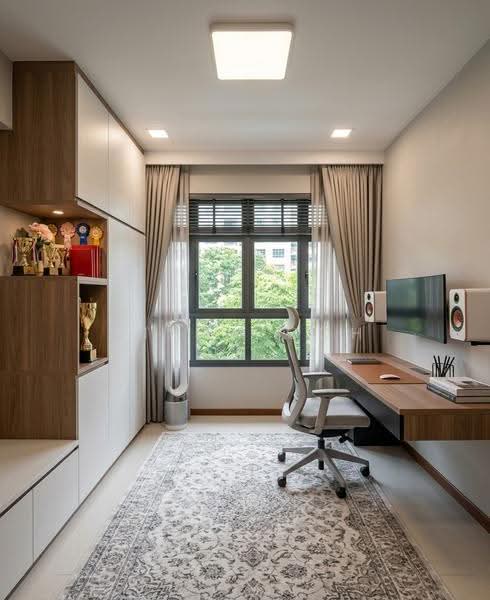 675D Fern Grove @ Yishun, 675D Yishun Avenue 4, Sembawang / Yishun, 2 Bedrooms, 732 sqft, HDB Flat For Sale, by Ethan Goh, 500292005 - Common bedroom AI image - PropertyGuru.com.sg