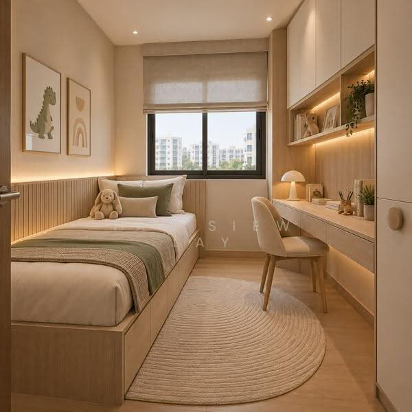 Casa Sarina, 101 Lorong Sarina, Eunos / Geylang / Paya Lebar, 2 Bedrooms, 990 sqft, Condominium For Sale, by Tan Siew Lay, 500292007 - Bedroom - PropertyGuru.com.sg