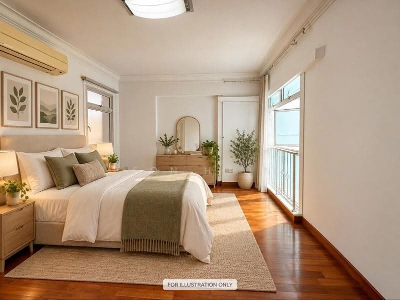 Master Bedroom - AI Illustration