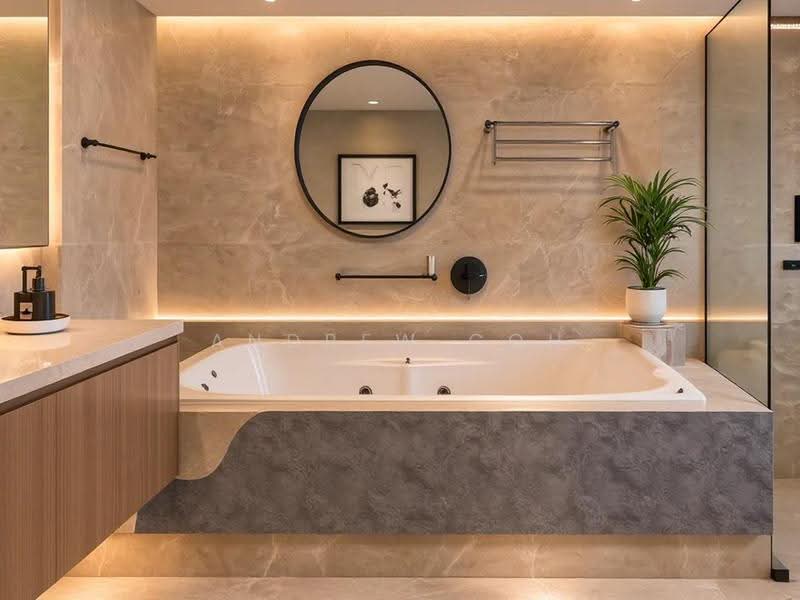 $15XX PSF BUILT | BAYSHORE | 7 ROOMS 7 BATHS | 阔宅雅居, 600M TO MRT | NO SPLIT LEVEL | NORTH FACING | HIGH CEILING, Bedok / Upper East Coast, 7 Bedrooms, 4,000 sqft, Corner Terrace For Sale, by Andrew Goh, 500292041 - Bathroom - PropertyGuru.com.sg