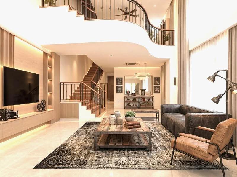 $15XX PSF BUILT | BAYSHORE | 7 ROOMS 7 BATHS | 阔宅雅居, 600M TO MRT | NO SPLIT LEVEL | NORTH FACING | HIGH CEILING, Bedok / Upper East Coast, 7 Bedrooms, 4,000 sqft, Corner Terrace For Sale, by Andrew Goh, 500292041 - Living Room - PropertyGuru.com.sg
