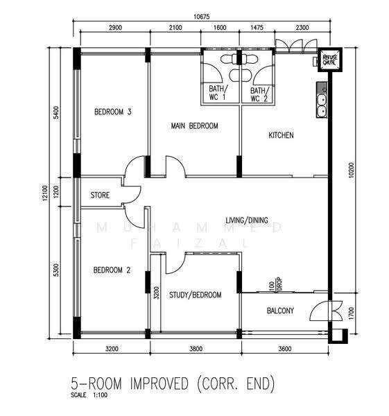 306 Yishun Central, 306 Yishun Central, Sembawang / Yishun, 4 Bedrooms, 1,313 sqft, HDB Flat For Sale, by Muhammed Faizal, 500292046 - PropertyGuru.com.sg
