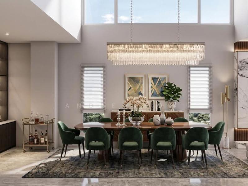 SIGLAP BRAND NEW | SOUTH FACING | LIFT | 3.5 STY | 全新御邸, 400M MRT | CORNER TERRACE | TOP SEPT'28 | 6 ROOMS, East Coast / Marine Parade, 6 Bedrooms, 5,918 sqft, Corner Terrace For Sale, by Andrew Goh, 500292055 - Dining Room - PropertyGuru.com.sg