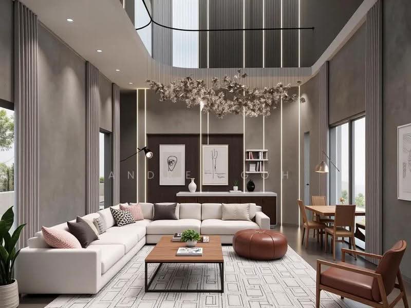 SIGLAP NEW DETACHED | NO MAIN ROAD | 9280SQF BUILT UP | 恢宏新邸, TOP DEC 2026 | 250M MALL | 500M MRT | LIFT & POOL | PARK 3 CARS |, East Coast / Marine Parade, 6 Bedrooms, 9,280 sqft, Detached House For Sale, by Andrew Goh, 500292057 - Living Room - PropertyGuru.com.sg