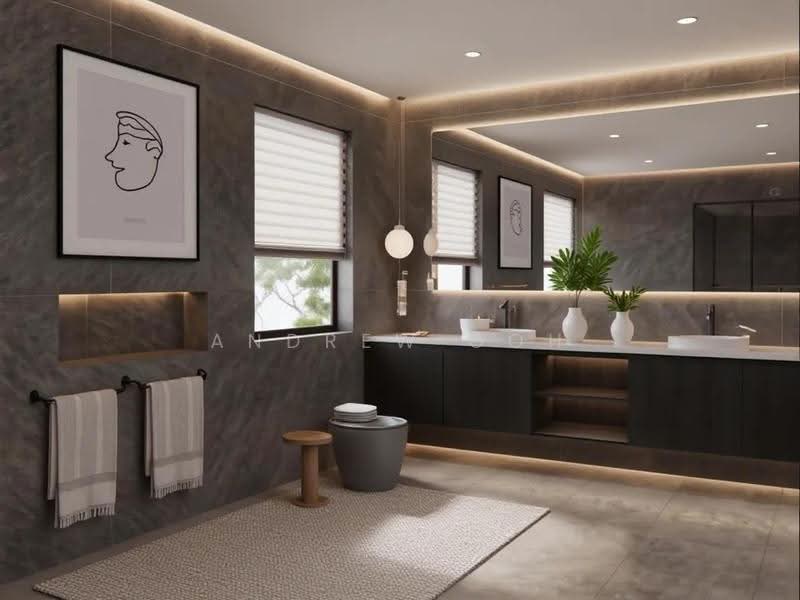 SIGLAP NEW DETACHED | NO MAIN ROAD | 9280SQF BUILT UP | 恢宏新邸, TOP DEC 2026 | 250M MALL | 500M MRT | LIFT & POOL | PARK 3 CARS |, East Coast / Marine Parade, 6 Bedrooms, 9,280 sqft, Detached House For Sale, by Andrew Goh, 500292057 - Bathroom - PropertyGuru.com.sg