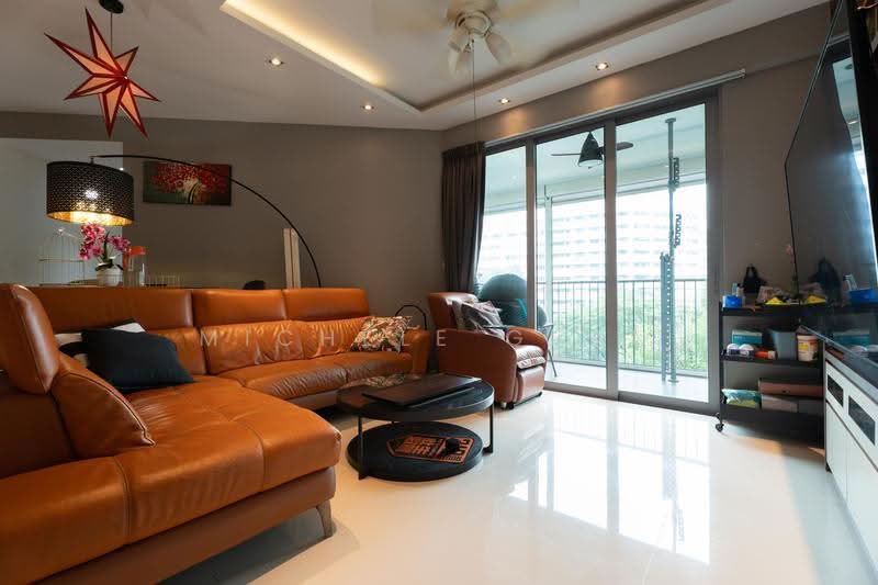 Eight Courtyards, 18 Canberra Drive, Sembawang / Yishun, 3 Bedrooms, 958 sqft, Condominium For Sale, by Michele Guan, 500292127 - Living Room - PropertyGuru.com.sg