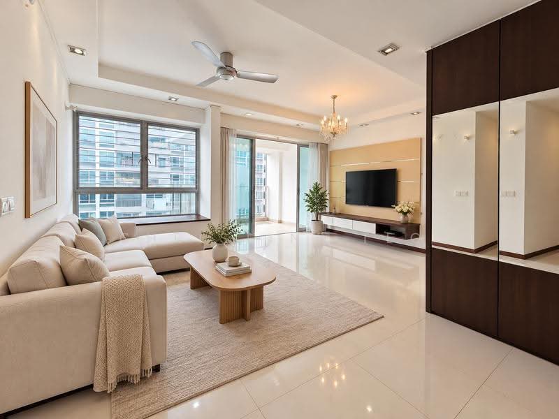 515B Tampines Central 7, 515B Tampines Central 7, Pasir Ris / Tampines, 3 Bedrooms, 1,152 sqft, HDB Flat For Sale, by Christine Teo, 500292263 - Living Room - PropertyGuru.com.sg
