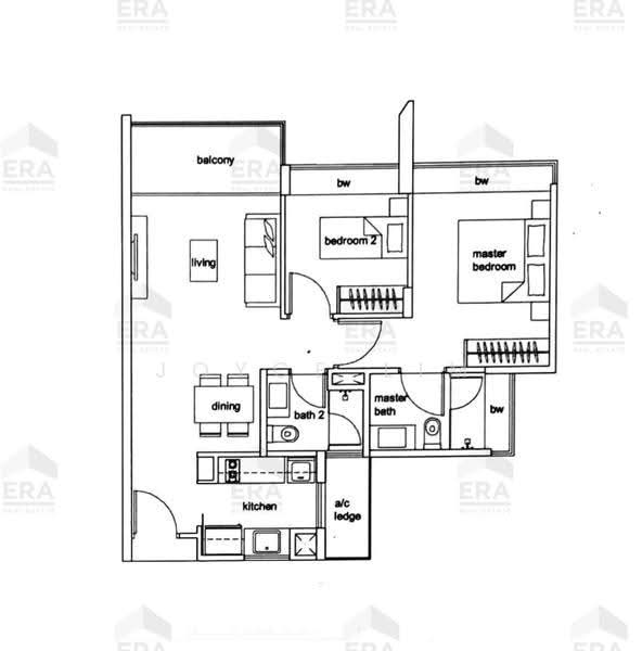Hundred Trees, 91 West Coast Drive, Buona Vista / West Coast / Clementi New Town, 2 Bedrooms, 786 sqft, Condominium For Rent, by Joyce Lim, 500292308 - PropertyGuru.com.sg