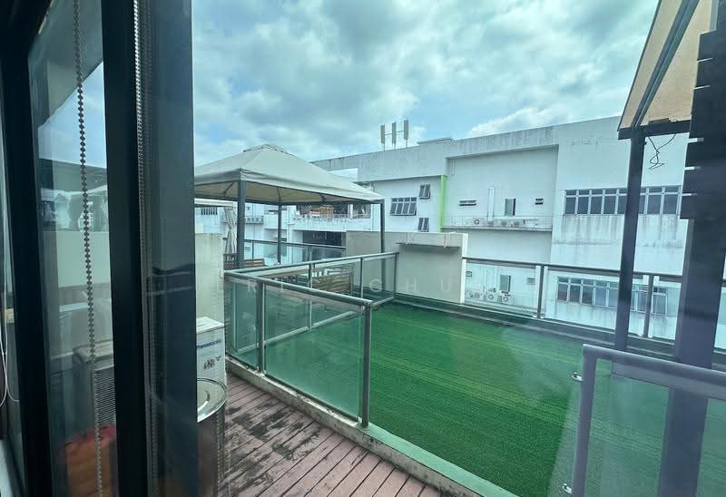 A'Posh BizHub, 1 Yishun industrial Street 1, Sembawang / Yishun, 1,582 sqft, Light Industrial (B1) For Rent, by Eric Chua, 500292371 - Balcony - CommercialGuru.com.sg