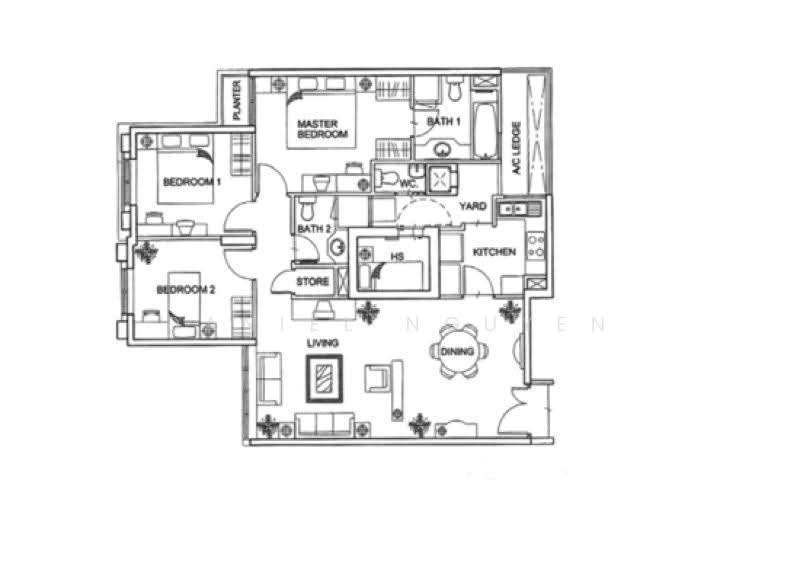 Yishun Emerald, 22 Canberra Drive, Sembawang / Yishun, 3 Bedrooms, 1,184 sqft, Condominium For Sale, by Daniel Nguyen, 500292403 - PropertyGuru.com.sg