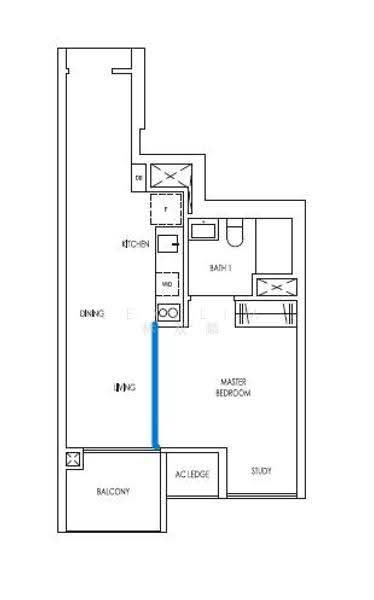 Treasure at Tampines, 57 Tampines Lane, Pasir Ris / Tampines, 1 Bedroom, 484 sqft, Condominium For Sale, by Lex Lim 林双麟, 500292431 - PropertyGuru.com.sg