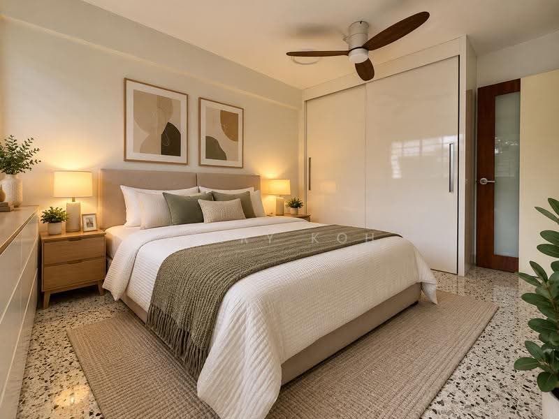 4 Queen's Road, 4 Queen's Road, Tanglin / Holland / Bukit Timah, 2 Bedrooms, 786 sqft, HDB Flat For Sale, by Perry Koh, 500292449 - Bedroom - PropertyGuru.com.sg