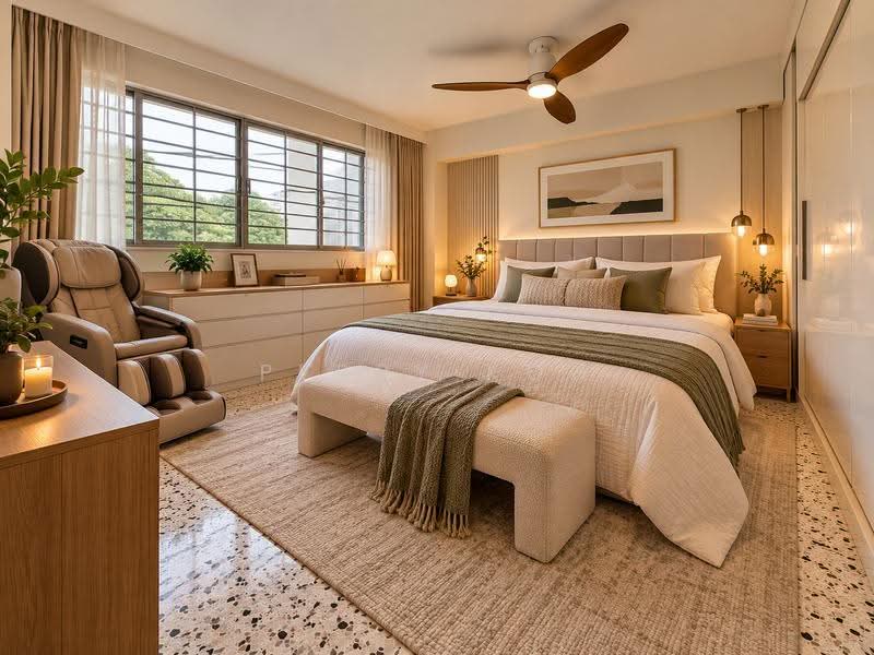 4 Queen's Road, 4 Queen's Road, Tanglin / Holland / Bukit Timah, 2 Bedrooms, 786 sqft, HDB Flat For Sale, by Perry Koh, 500292449 - Bedroom - PropertyGuru.com.sg