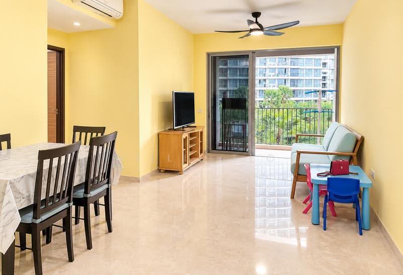 RiverTrees Residences, 21 Fernvale Close, Seletar / Yio Chu Kang, 2 Bedrooms, 850 sqft, Condominium For Rent, by Willis Teo, 500292516 - Living Room - PropertyGuru.com.sg