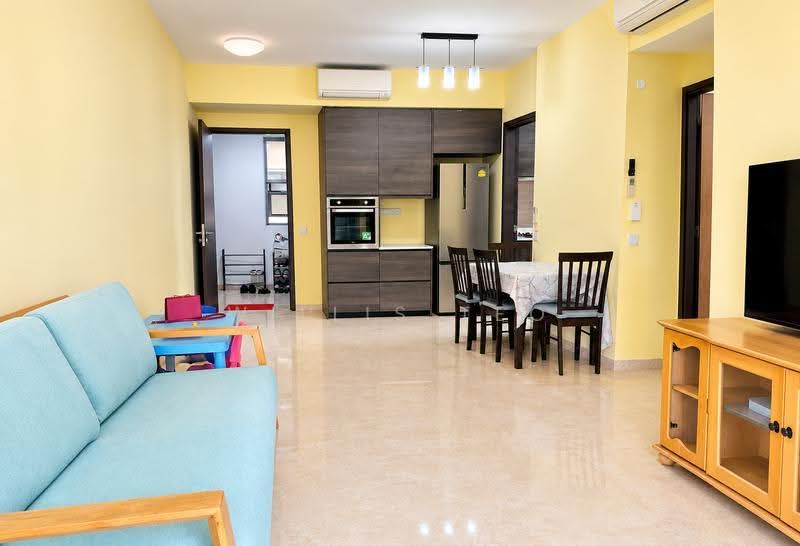 RiverTrees Residences, 21 Fernvale Close, Seletar / Yio Chu Kang, 2 Bedrooms, 850 sqft, Condominium For Rent, by Willis Teo, 500292516 - Living Room - PropertyGuru.com.sg