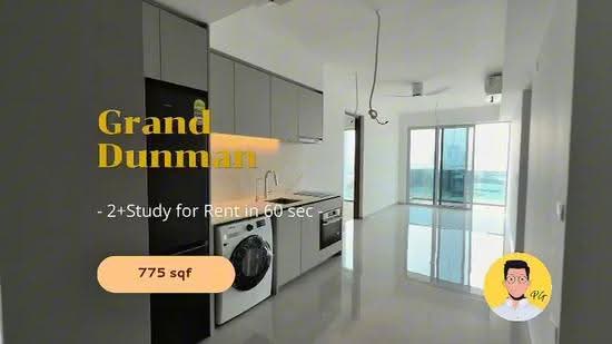 Grand Dunman, 16 Dunman Road, East Coast / Marine Parade, 2 Bedrooms, 775 sqft, Condominium For Rent, by Scott Loh, 500292586 - PropertyGuru.com.sg