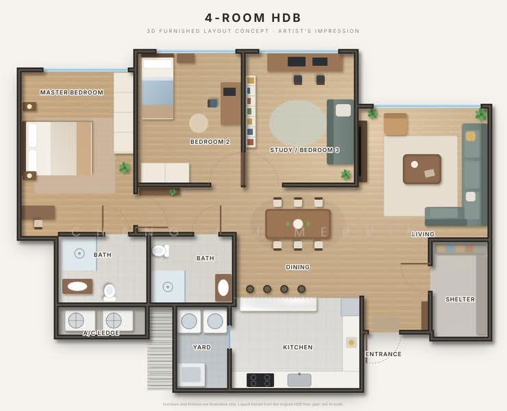 422B Northshore Drive, 422B Northshore Drive, Hougang / Punggol / Sengkang, 3 Bedrooms, 1,001 sqft, HDB Flat For Sale, by Chang J J Mervin, 500292625 - PropertyGuru.com.sg