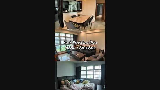 422B Northshore Drive, 422B Northshore Drive, Hougang / Punggol / Sengkang, 3 Bedrooms, 1,001 sqft, HDB Flat For Sale, by Chang J J Mervin, 500292625 - PropertyGuru.com.sg