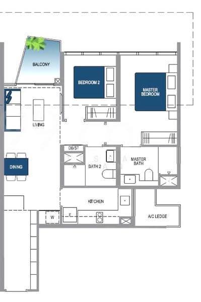 Lake Grande, 10 Jurong Lake Link, Boon Lay / Jurong / Tuas, 2 Bedrooms, 775 sqft, Condominium For Rent, by Tessa Chan, 500292660 - PropertyGuru.com.sg