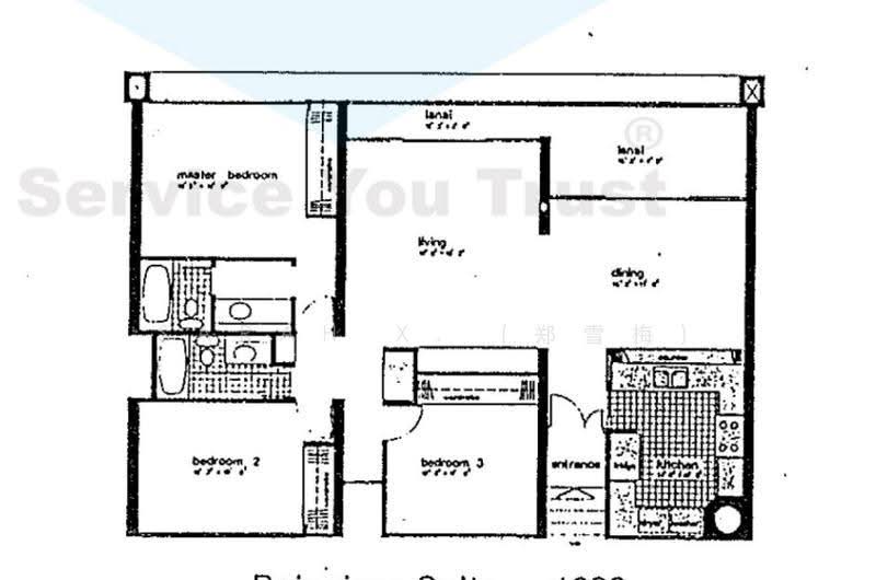 Ridgewood Condominium, 61 Mount Sinai Drive, Tanglin / Holland / Bukit Timah, 3 Bedrooms, 1,744 sqft, Condominium For Sale, by Sarah X. (郑雪梅), 500292836 - PropertyGuru.com.sg