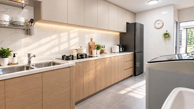 728 Yishun Street 71, 728 Yishun Street 71, Sembawang / Yishun, 3 Bedrooms, 957 sqft, HDB Flat For Sale, by Yu Yin, Tan 友盈, 500292884 - Kitchen - PropertyGuru.com.sg