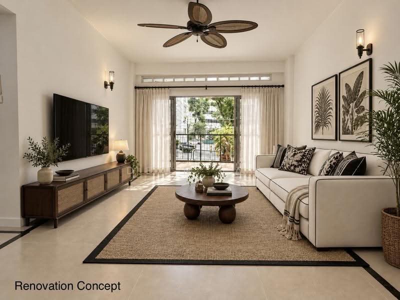 Botanic Gardens View, 1 Taman Serasi, Tanglin / Holland / Bukit Timah, 3 Bedrooms, 1,410 sqft, Apartment For Sale, by Deon Tan, 500292908 - Living Room - PropertyGuru.com.sg