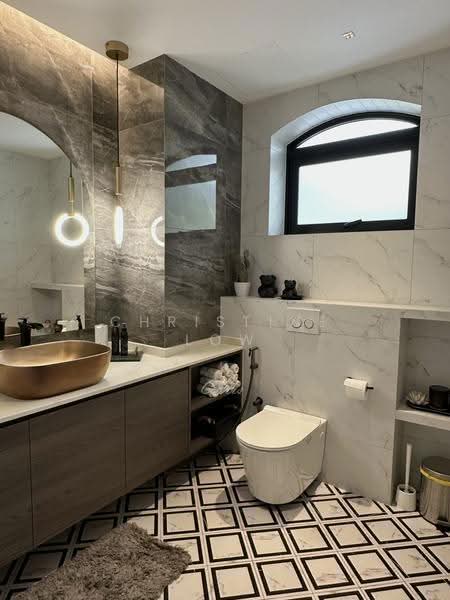 Hillview Villas, Hillview Way, Dairy Farm / Bukit Panjang / Choa Chu Kang, 5 Bedrooms, 4,300 sqft, Corner Terrace For Sale, by Christine Low, 500292931 - Level 1 Common Bathroom - PropertyGuru.com.sg