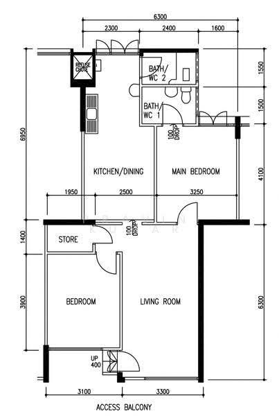 104 Tampines Street 11, 104 Tampines Street 11, Pasir Ris / Tampines, 2 Bedrooms, 807 sqft, HDB Flat For Sale, by Pravin Kumar, 500292973 - PropertyGuru.com.sg